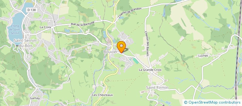 localisation de l'entreprise SCI SEBEN à SAINT-FIRMIN