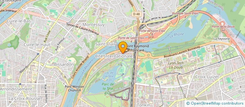 localisation de l'entreprise SCI SEBERI  LYON