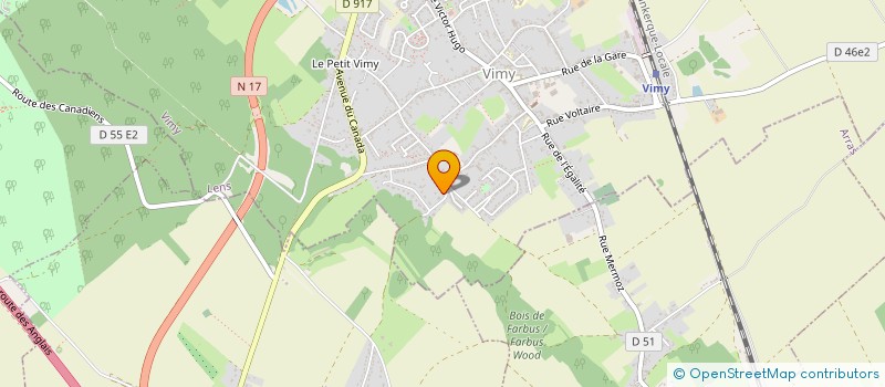 localisation de l'entreprise SCI SEBERT  BAILLEUL-SIR-BERTHOULT