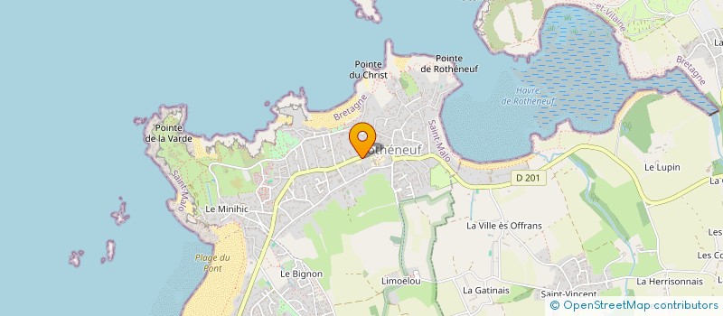 localisation de l'entreprise SCI SEBLAU IMMOBILIER  SAINT-MALO
