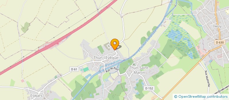 localisation de l'entreprise SCI SEBLI  THUN-L'EVEQUE