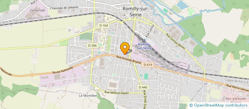 localisation de l'entreprise SCI SEBOLI  PRADES