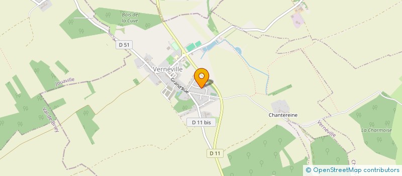 localisation de l'entreprise SCI SEBPRIS  VERNEVILLE