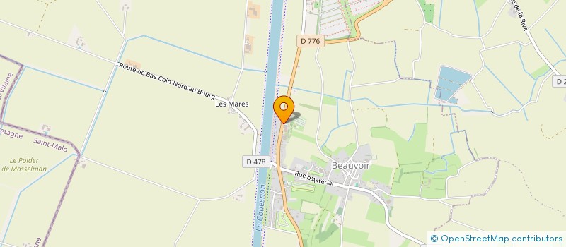 localisation de l'entreprise SCI SEBSO  BEAUVOIR