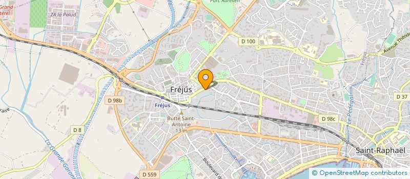 localisation de l'entreprise SCI SEBSYL à FREJUS