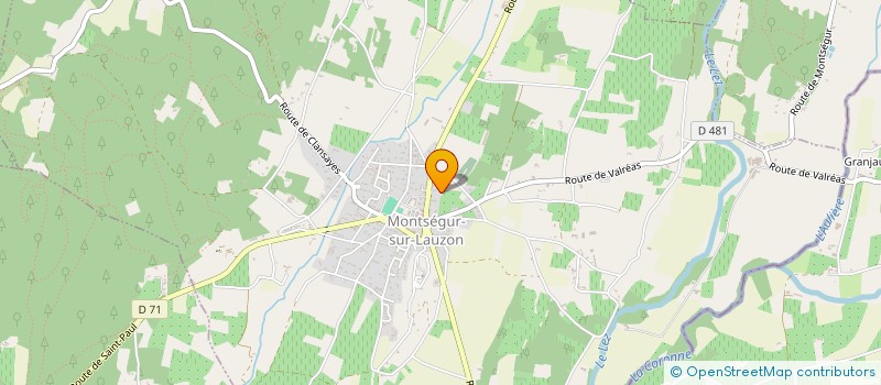 localisation de l'entreprise SCI SEBYAN  CLANSAYES