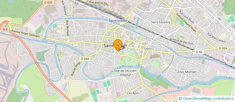 localisation de l'entreprise SCI SECHEL à SAINT-DIZIER