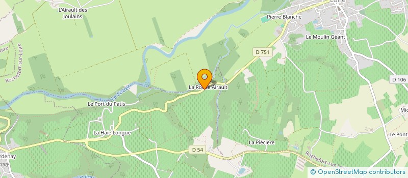 localisation de l'entreprise SCI SECHET  VAL-DU-LAYON