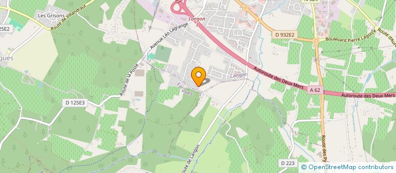 localisation de l'entreprise SCI SECHOIR à LANGON