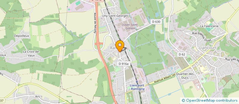 localisation de l'entreprise SCI SECK  RANTIGNY