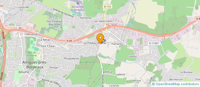 localisation de l'entreprise SCI SECKO INVEST  POMPIGNAC