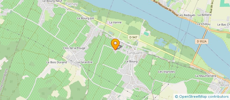 localisation de l'entreprise SCI SECOND WORKS  ALTILLAC