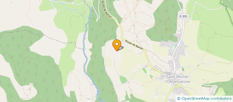 localisation de l'entreprise SCI SECULI-WETTAK  ST MICHEL L OBSERVATOIRE