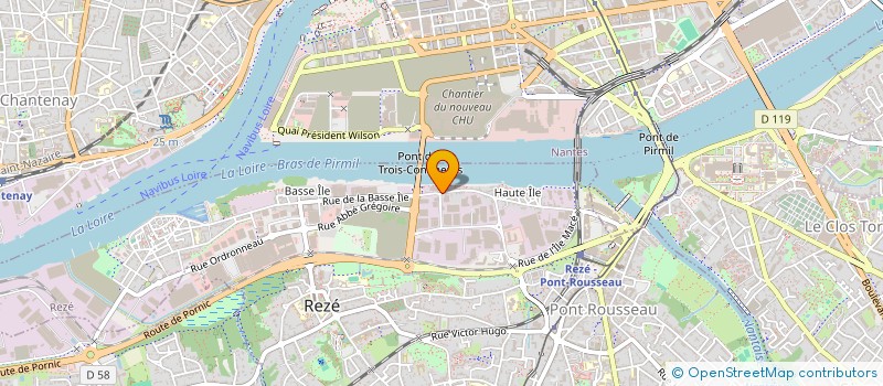 localisation de l'entreprise SCI SECURIPROPRE  REZE