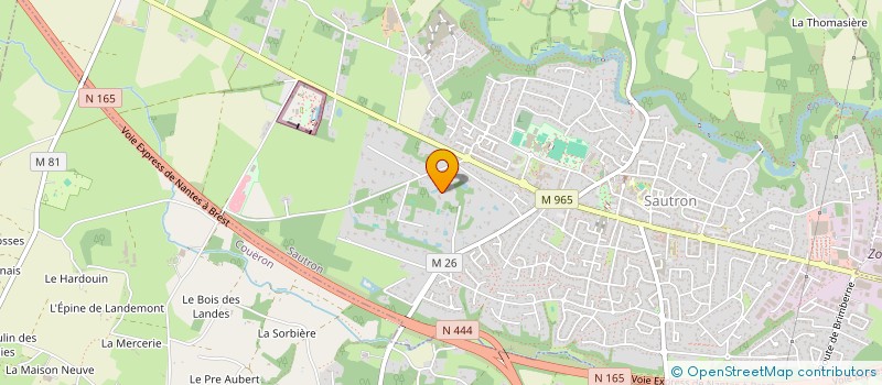 localisation de l'entreprise SCI SECURUS à SAUTRON