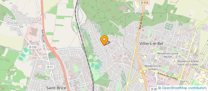 localisation de l'entreprise SCI SEDA à SARCELLES