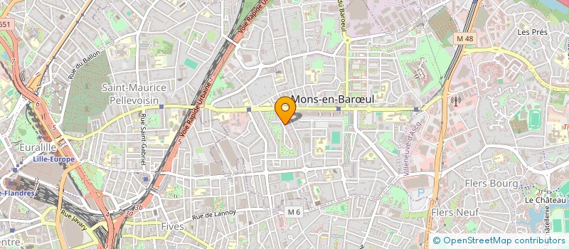 localisation de l'entreprise SCI SEDA  MONS-EN-BARUL