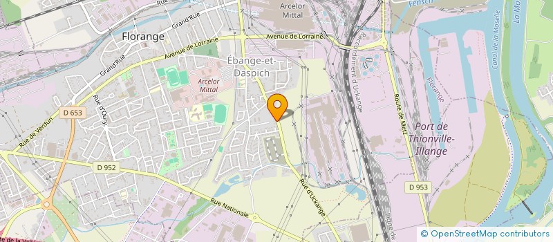 localisation de l'entreprise SCI SEDABELA  FLORANGE