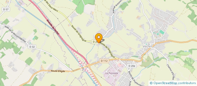 localisation de l'entreprise SCI SEDAVAN  VERFEIL