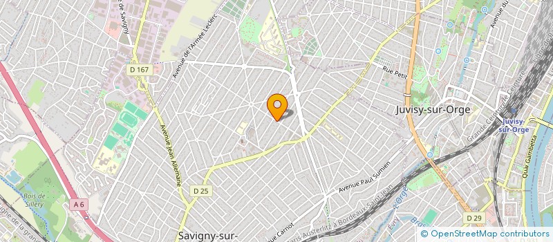 localisation de l'entreprise SCI SEDDIKI  SAVIGNY-SUR-ORGE