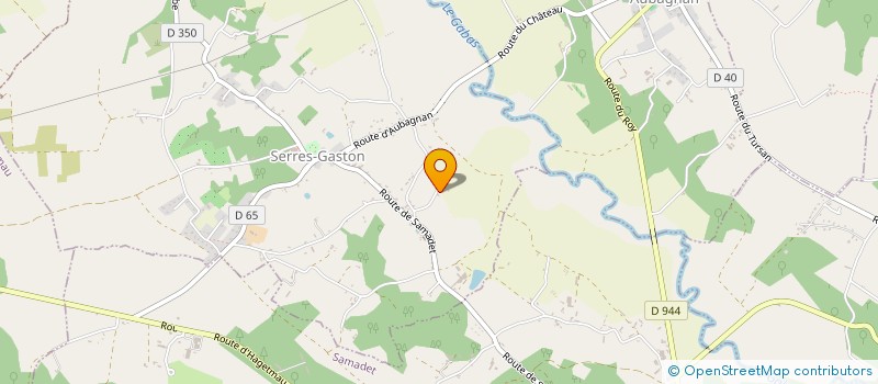localisation de l'entreprise SCI SEDH  SERRES-GASTON