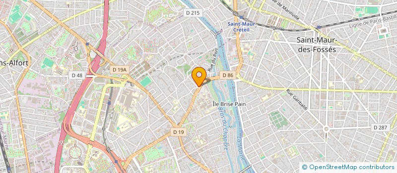 localisation de l'entreprise SCI SEDIAME à CRETEIL