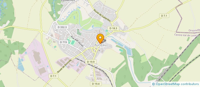 localisation de l'entreprise SCI SEDILLOT à AUNEAU-BLEURY-SAINT-SYMPHORIEN