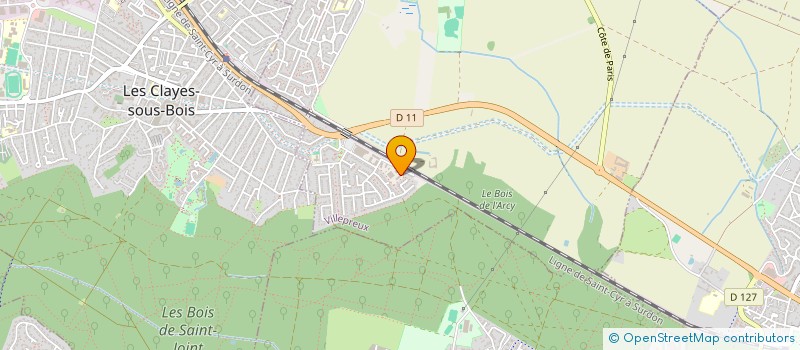 localisation de l'entreprise SCI SEDNA  VILLEPREUX