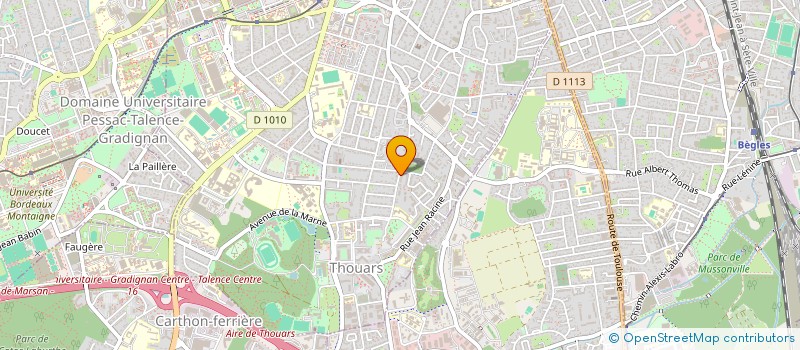 localisation de l'entreprise SCI SEDONA  TALENCE