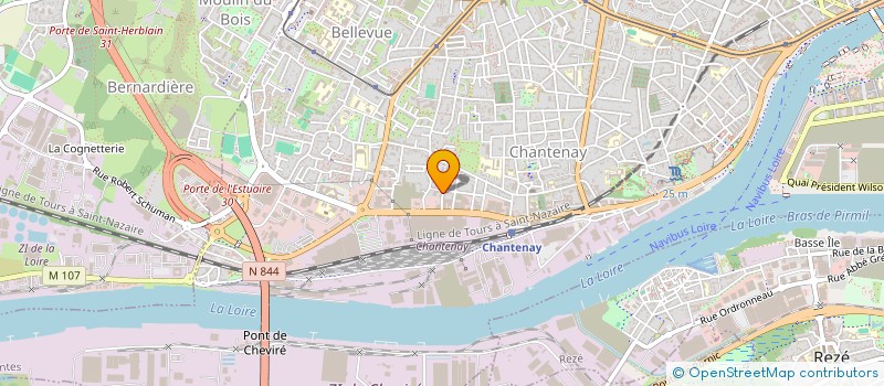 localisation de l'entreprise SCI SEDUN à NANTES