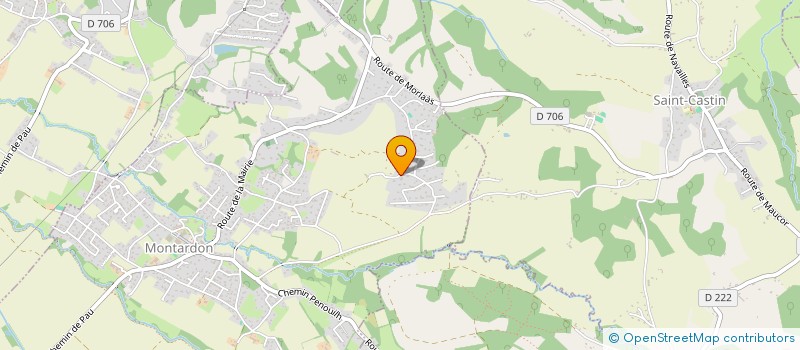 localisation de l'entreprise SCI SEDYR  MONTARDON