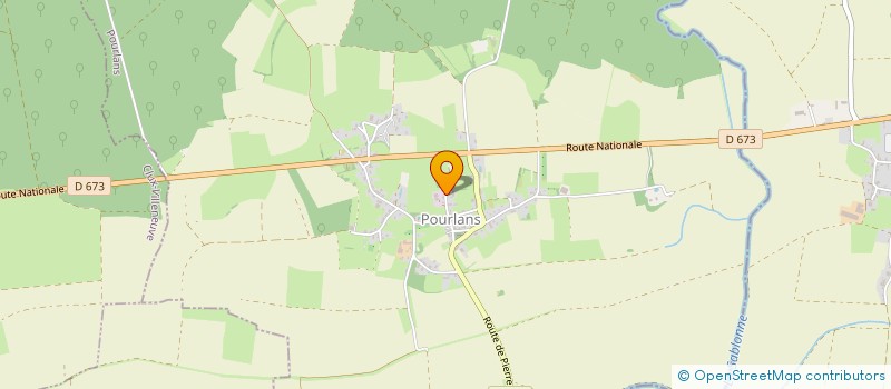 localisation de l'entreprise SCI SEE IMMO  POURLANS