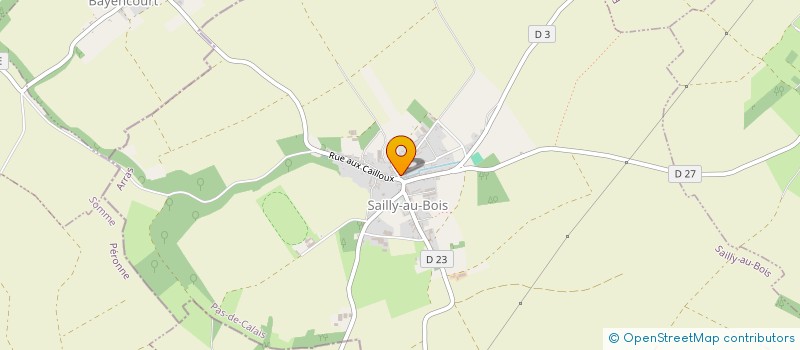 localisation de l'entreprise SCI SEEE IMMO  SAILLY-AU-BOIS