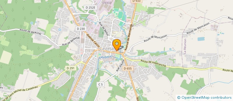 localisation de l'entreprise SCI SEFA  CASTELJALOUX