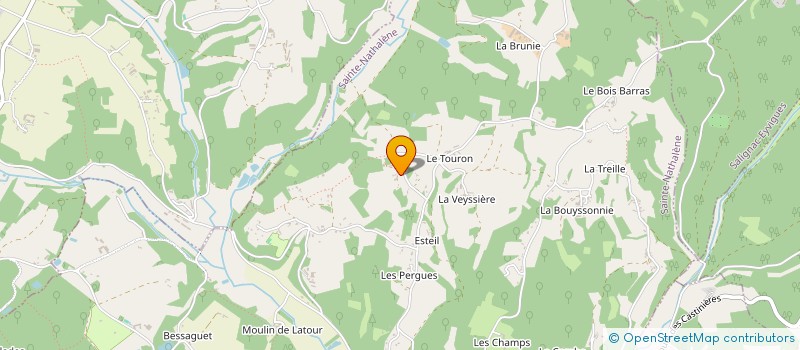 localisation de l'entreprise SCI SEFABA à SAINTE-NATHALENE