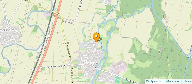 localisation de l'entreprise SCI SEFAJU - DEMAX  NORDHOUSE