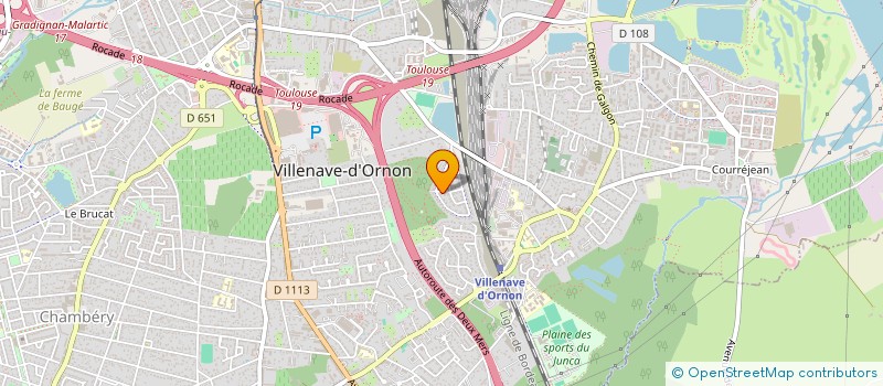 localisation de l'entreprise SCI SEFCOBAT  PESSAC