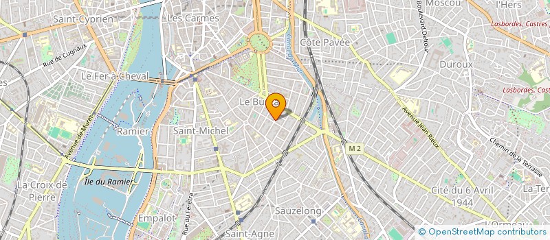 localisation de l'entreprise SCI SEFRELINE à TOULOUSE