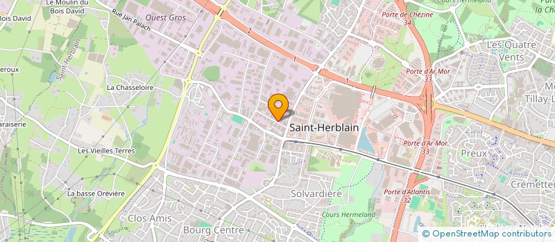 localisation de l'entreprise SCI SEG  SAINT-HERBLAIN