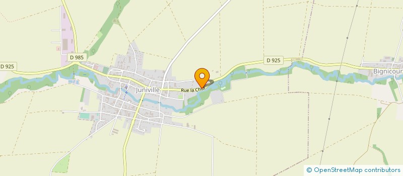 localisation de l'entreprise SCI SEG-BUNEAUX  JUNIVILLE