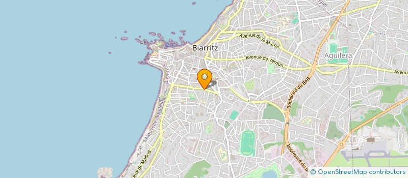 localisation de l'entreprise SCI SEGALIER-ALHAMBRA à BIARRITZ