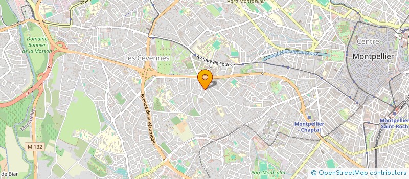 localisation de l'entreprise SCI SEGALIERES à MONTPELLIER