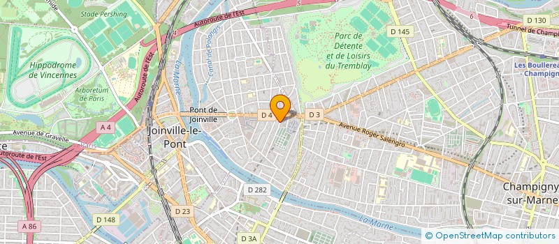localisation de l'entreprise SCI SEGANHE à JOINVILLE-LE-PONT