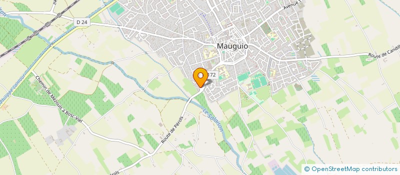 localisation de l'entreprise SCI SEGAP  MAUGUIO