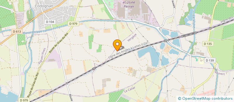 localisation de l'entreprise SCI SEGATTI  VERGEZE