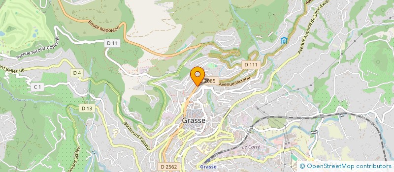 localisation de l'entreprise SCI SEGEDA à GRASSE