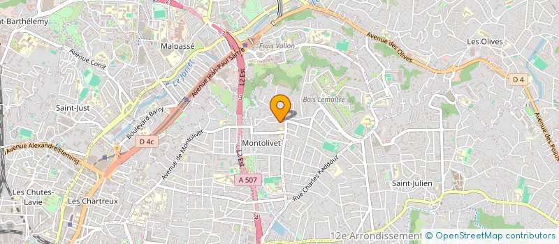 localisation de l'entreprise SCI SEGEMA à MARSEILLE