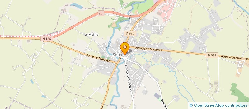 localisation de l'entreprise SCI SEGESTA  SOUAL