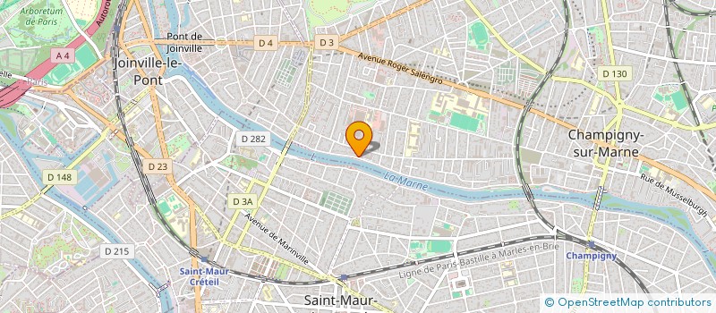 localisation de l'entreprise SCI  SEGO  CHAMPIGNY-SUR-MARNE