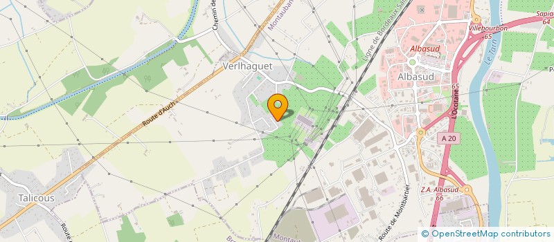 localisation de l'entreprise SCI SEGONDY  MONTAUBAN